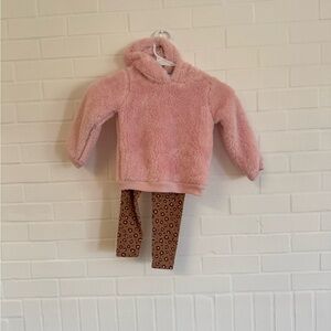 Carter's Soft Pink Fleece Hoodie